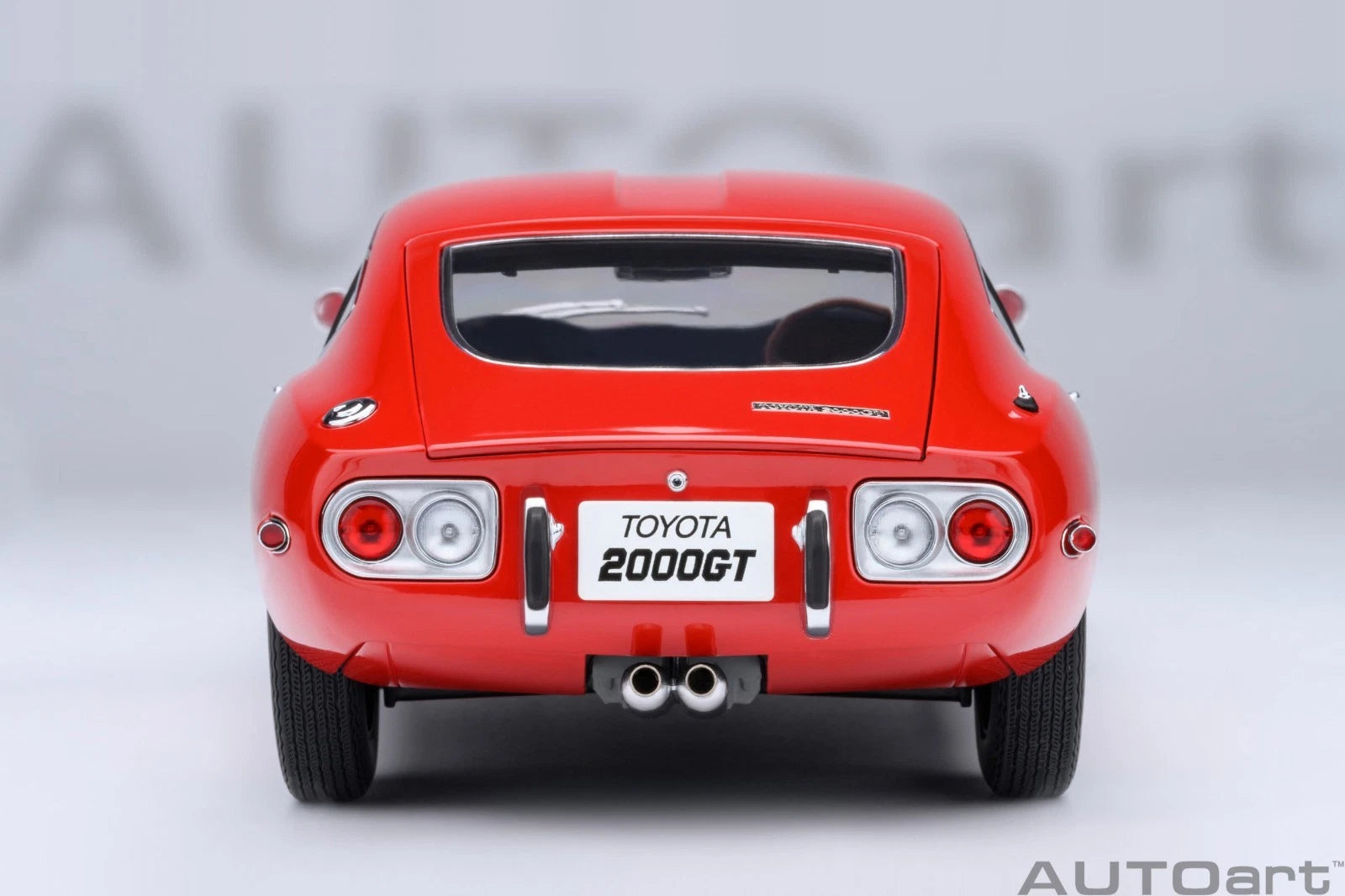 AUTOART-Toyota 2000GT (RHD) 1967 Red