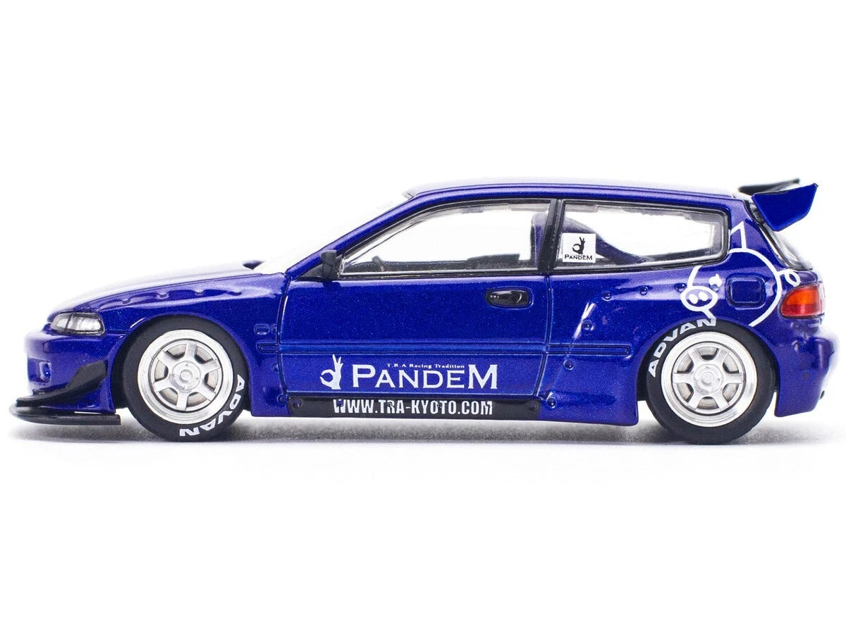 【チェイス】Pandem Civic EG6 Exclusive Edition Pop Race - Pandem Civic EG6 (Raw Metal) (Enigma Exclusive Edition