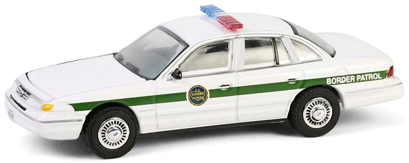 GreenLight 1:64 Hot Pursuit Special Edition – U.S. Customs and Border Protection – Border Patrol – Ensemble de 6 – GL43035