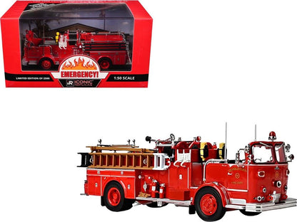 1965 Crown Firecoach Fire Engine LA County Fire Department Emergency! LE 1/50