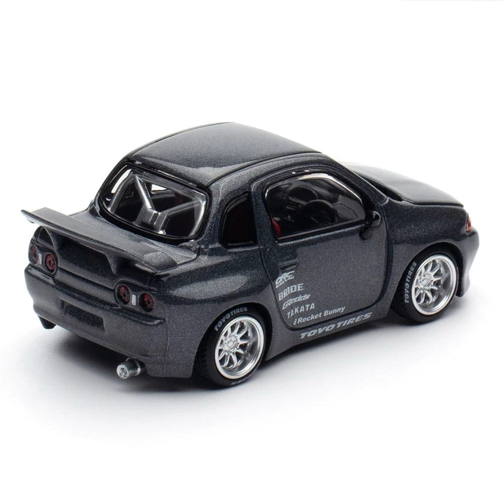POPRACE 1:64 PANDEM Pocket Bunny Q-R32 – Metal Grey – CDX Version – PR640574