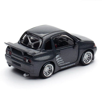 POPRACE 1:64 PANDEM Pocket Bunny Q-R32 – Metal Grey – CDX Version – PR640574