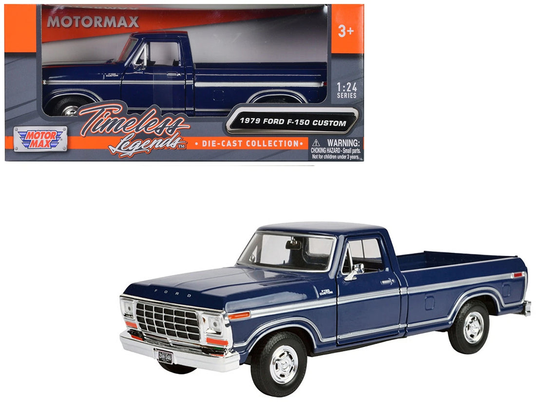 1979 Ford F-150 Custom – Dark Blue