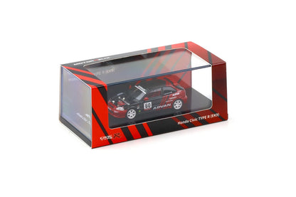Motorhelix 1/64-Honda Civic TYPE R (EK9) ADVAN M65026