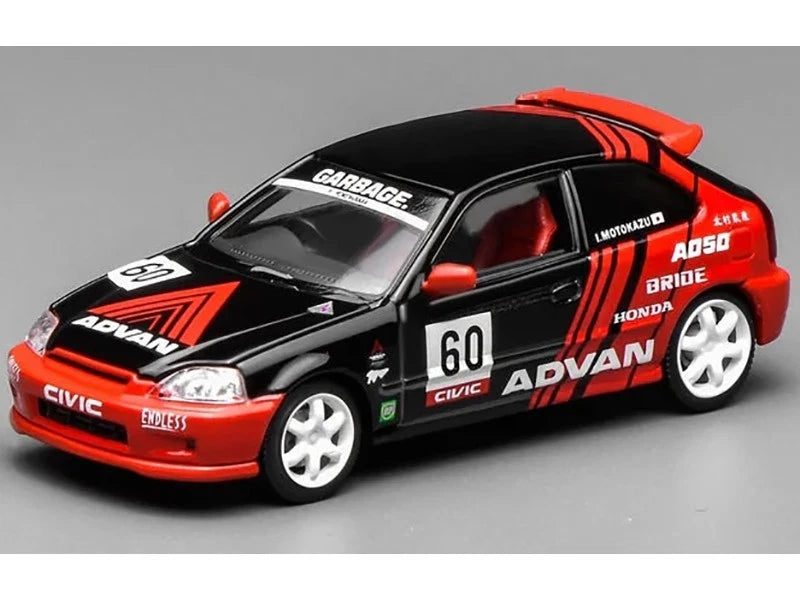 Motorhelix 1/64-Honda Civic TYPE R (EK9) ADVAN M65026