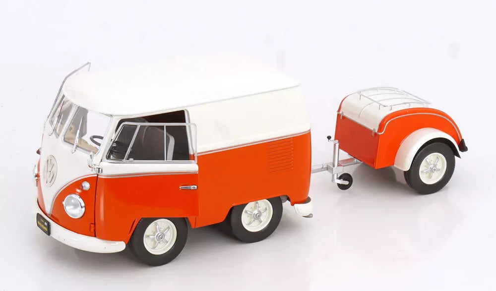 Solido 1:18 – Volkswagen Kool Kombi Orange 1950, La Miniature Qui Déchire !