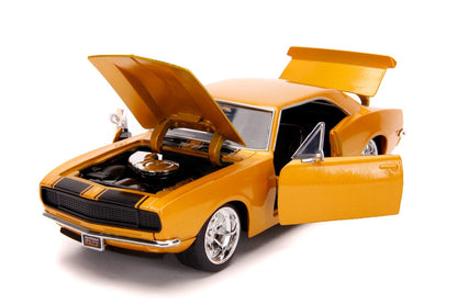 1967 Chevrolet Camaro Orange Metallic with Black Stripes