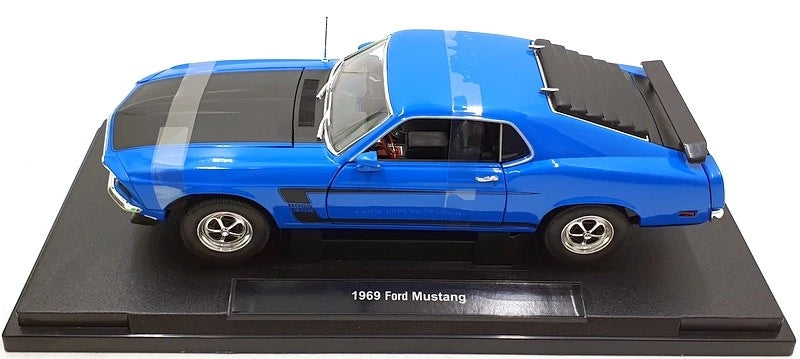 1969 FORD MUSTANG-(Blue-Black)