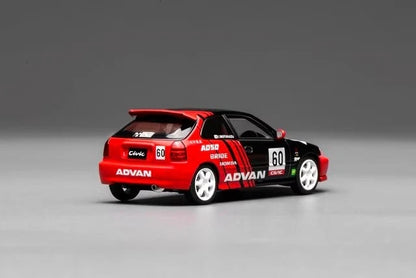 Motorhelix 1/64-Honda Civic TYPE R (EK9) ADVAN M65026