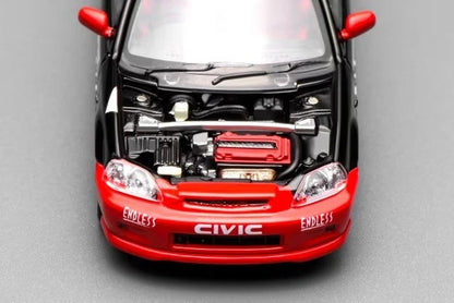 Motorhelix 1/64-Honda Civic TYPE R (EK9) ADVAN M65026