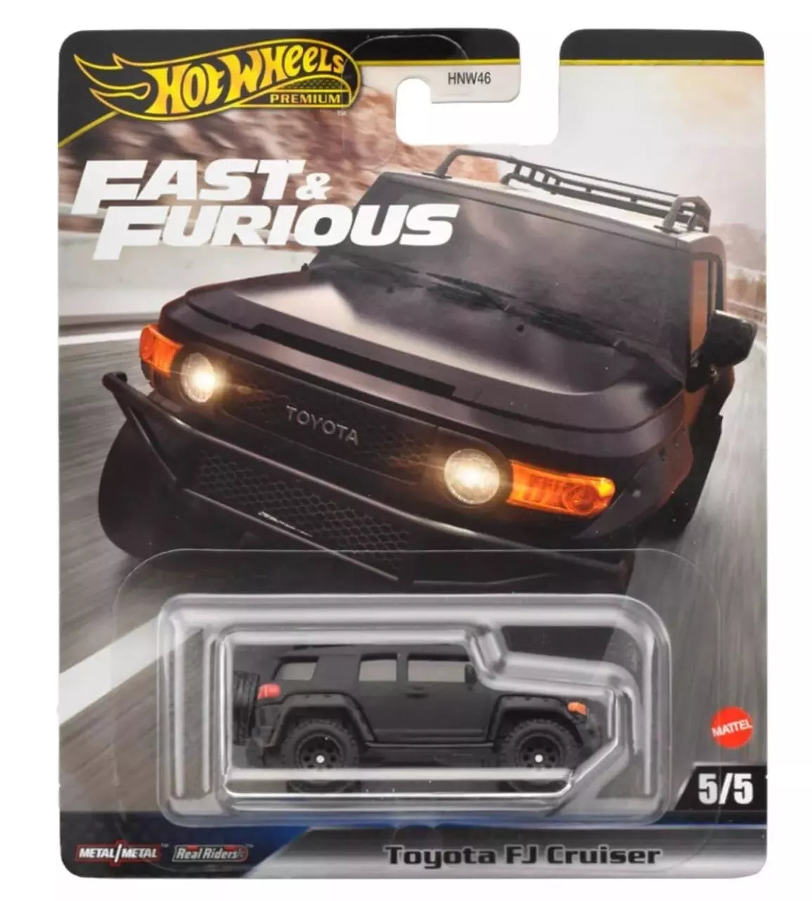 5/5, Toyota FJ Cruiser-(HRT99) Hot Wheels Premium 2024 H Assortment - Fast &amp; Furious