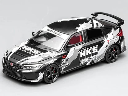 Motorhelix 1/64-Honda Civic TYPE R (FL5) HKS M65320