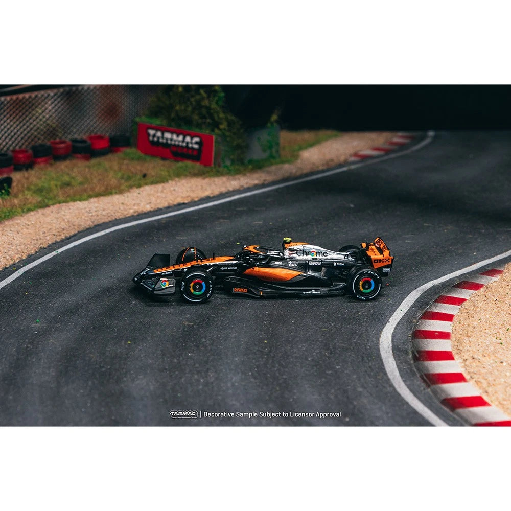 Tarmac Works Global64 1:64 McLaren MCL60 British Grand Prix 2023 Lando Norris – T64G-F070-LN2