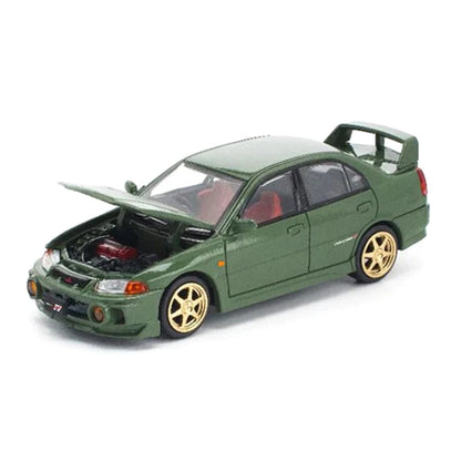 POPRACE 1/64 - Mitsubishi Lancer Evolution - Verte (Enigma Exclusive Edition) - PRE022