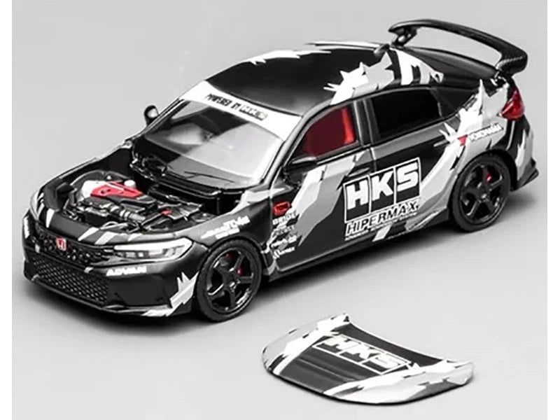 Motorhelix 1/64-Honda Civic TYPE R (FL5) HKS M65320