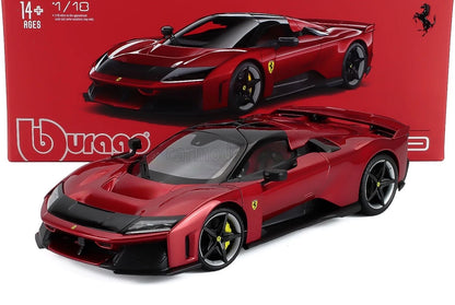 BURAGO 1/18-FERRARI - F80 2024 - BLACK WHEELS