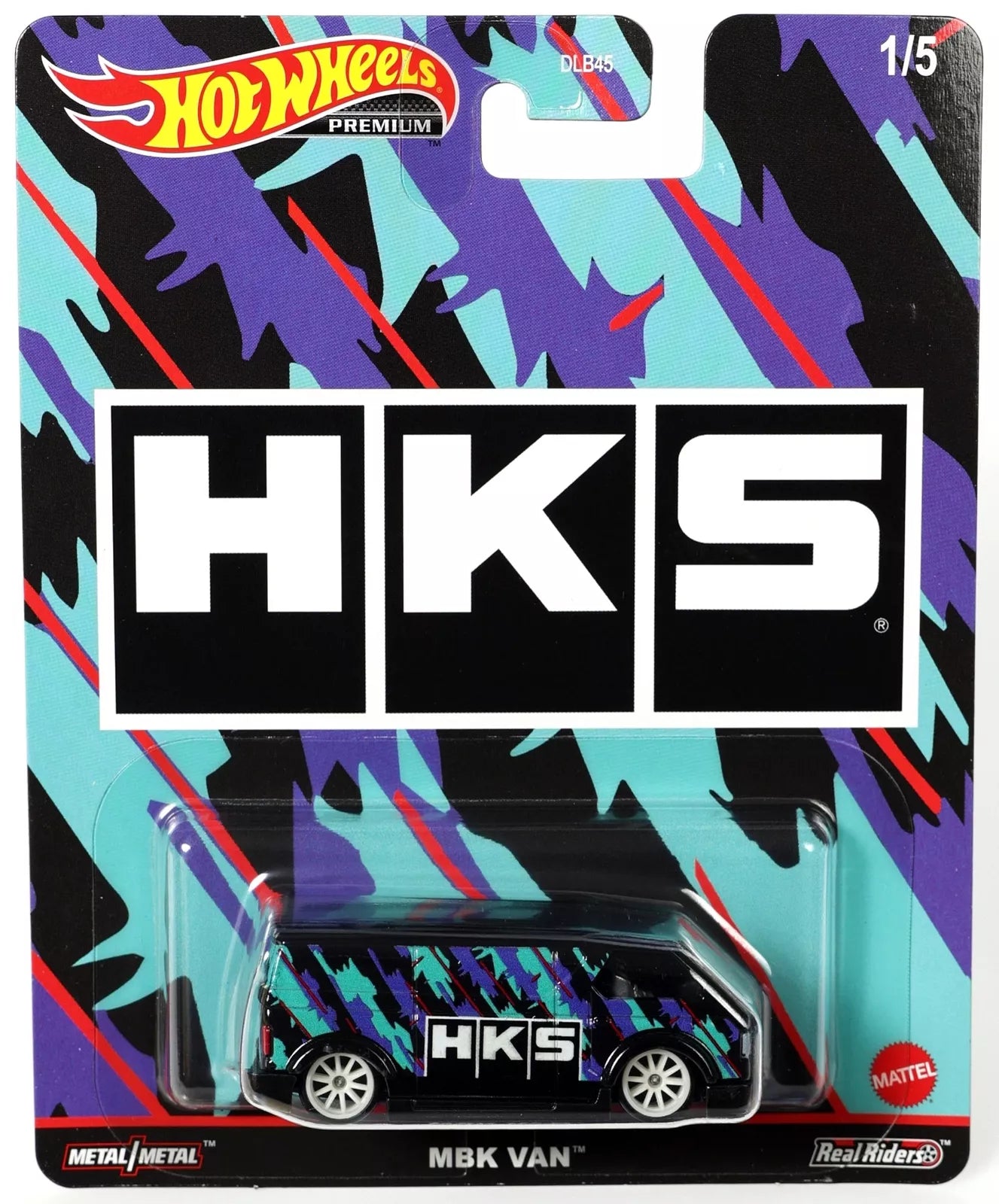 Hot Wheels 2021 Pop Culture Dash K "Speed Shop Garage", HKS, MBK VAN,  1/5 (GRL42)