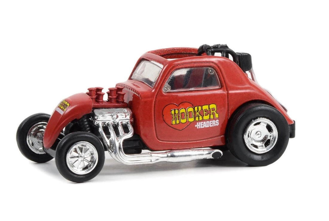 Topo Fuel Altered Dragster Red "Hooker Headers"