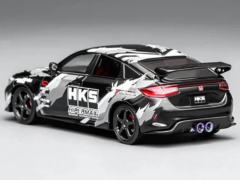 Motorhelix 1/64-Honda Civic TYPE R (FL5) HKS M65320