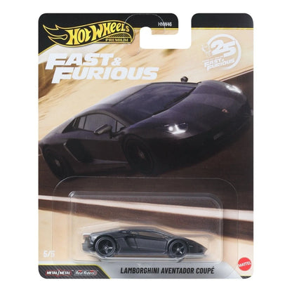 (limit 1 per client) Hot Wheels Premium 1:64 - Fast &amp; Furious 25Th Anniversary Premium 2026 P Assortment Box of 10 Cars - HNW46-956P-SEALED