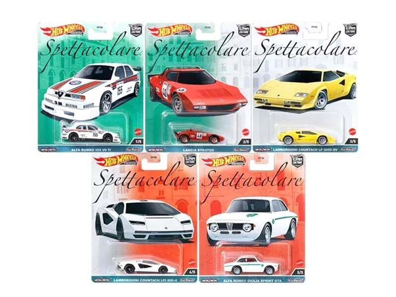Hot Wheels 1:64 Car Cultures 2023 B Case Spettacolare Assortment