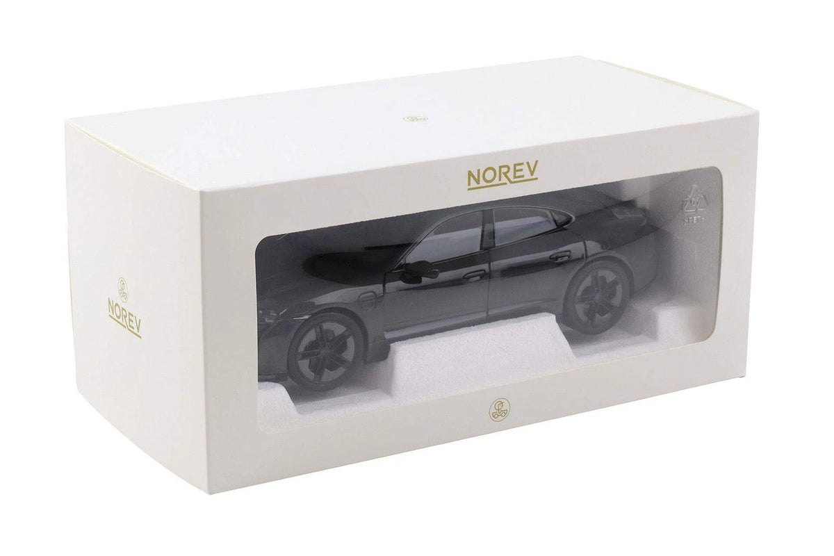 Norev 1:18 Porsche Taycan Turbo S 2024 – Gris Ardoise Neo – 187654