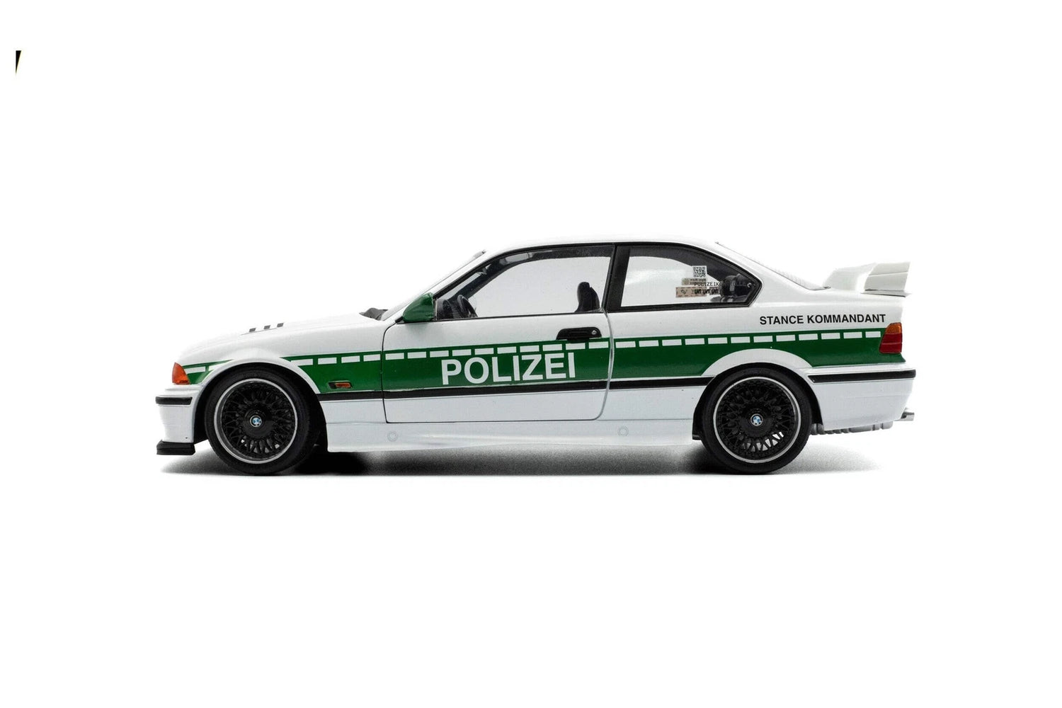 SOLIDO - 1991 BMW E36 M3 Coupe - Solido Works "Drift Polizei"