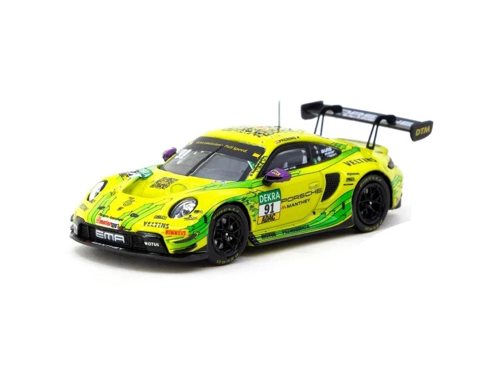 Tarmac Works 1:64-Porsche 911 GT3 R DTM Champion 2023 T64-084-23DTM91
