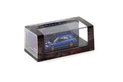 Motorhelix 1/64 - Subaru lmpreza Wagon WRX STi Version VI (Blue) - M67101