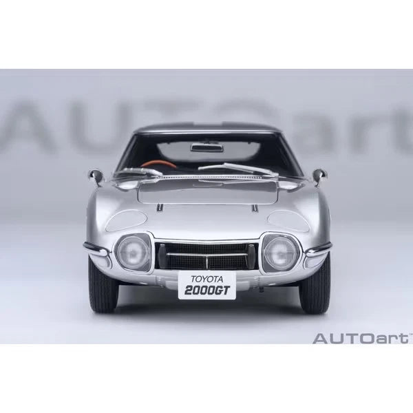 AUTOART-Toyota 2000GT (RHD) 1967 Silver