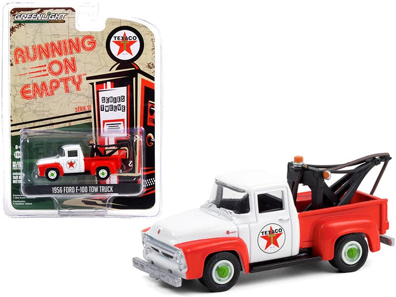 1956 Ford F-100 Tow Truck Running  "Texaco"