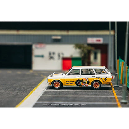 Tarmac Works Global64 1:64 Datsun Bluebird 510 Wagon OHIGE no PON – T64G-026-ONP