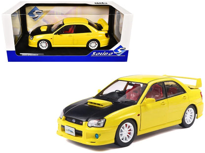 SOLIDO-2003 Subaru Impreza WRX STI-Yellow (S1812302)