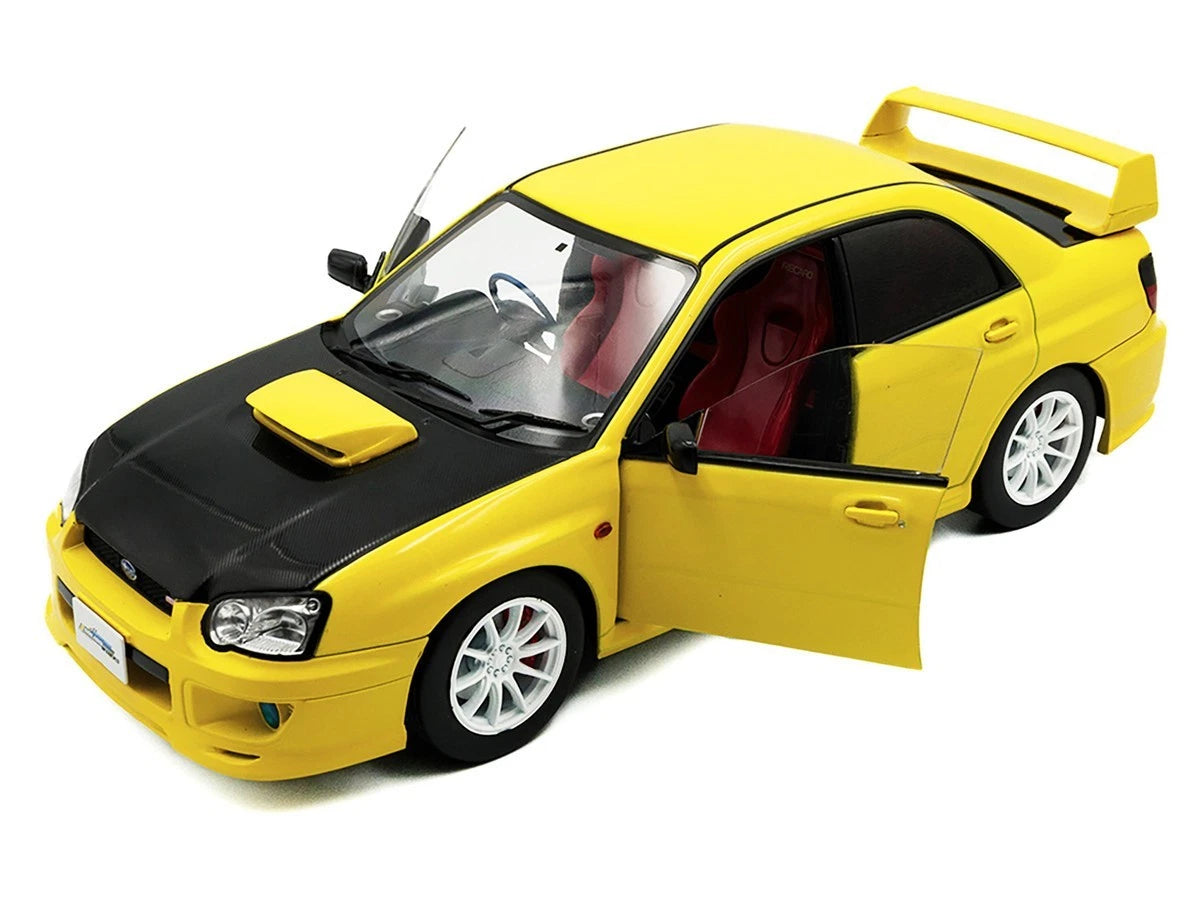 SOLIDO-2003 Subaru Impreza WRX STI-Yellow (S1812302)
