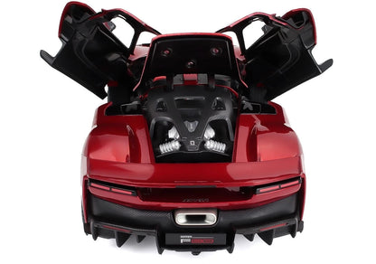 BURAGO 1/18-FERRARI - F80 2024 - BLACK WHEELS