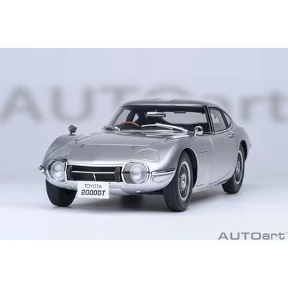 AUTOART-Toyota 2000GT (RHD) 1967 Silver