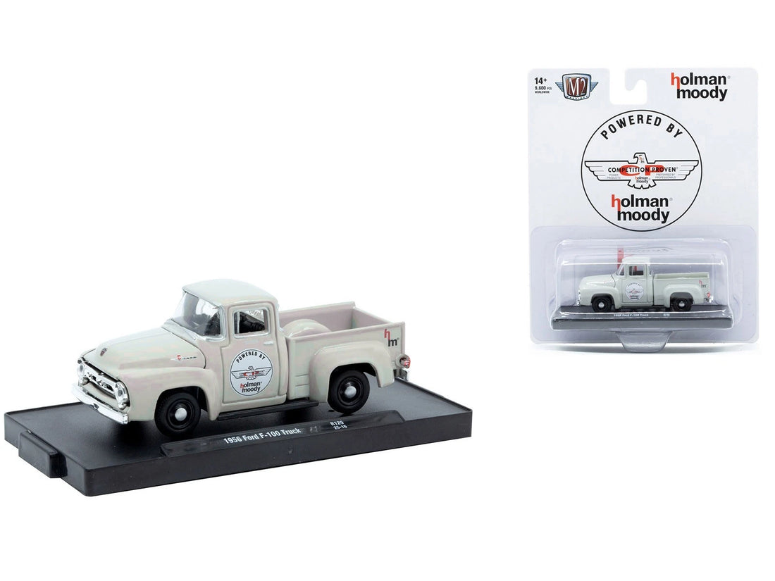 Holman Moody-1956 Ford F100 Truck (M2 Machines Auto-Drivers Release 129) 11228-129-A