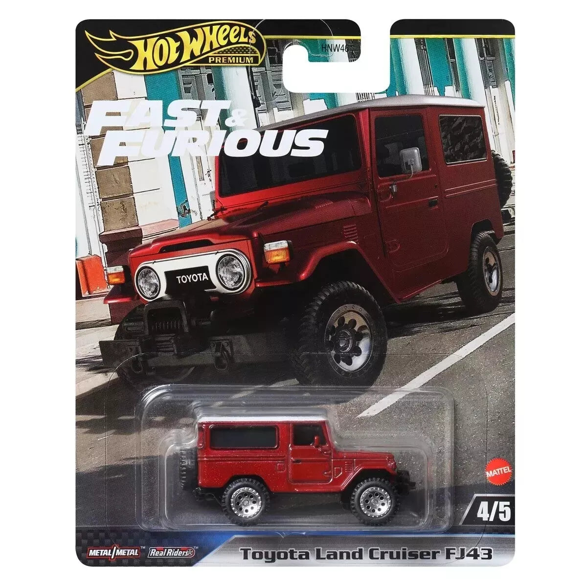 Hot Wheels Premium 2024 - Fast &amp; Furious 4/5, Toyota Land Cruiser FJ43