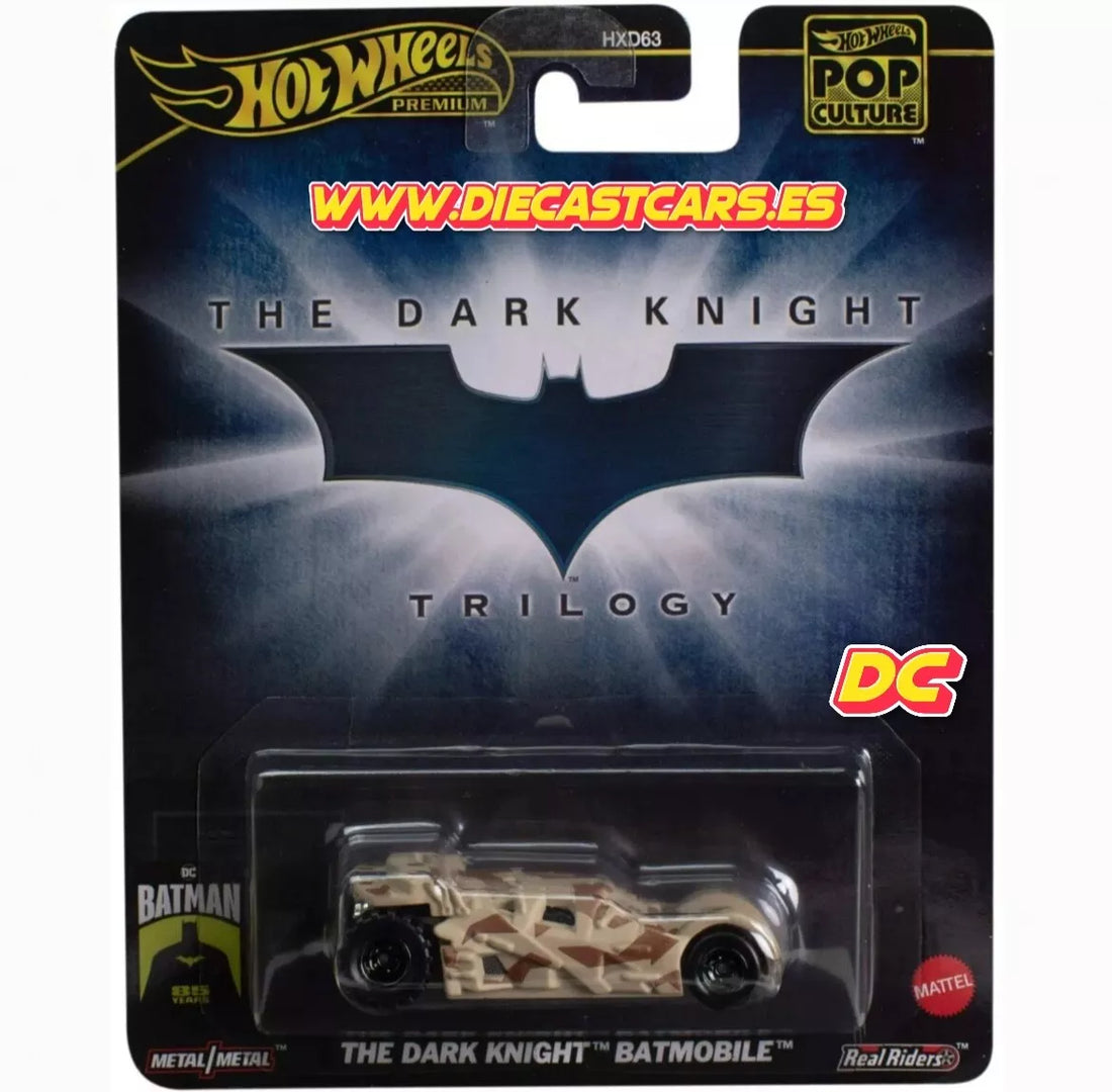 Hot Wheels Premium 2024 Pop Culture, The Dark Knight Batmobile
