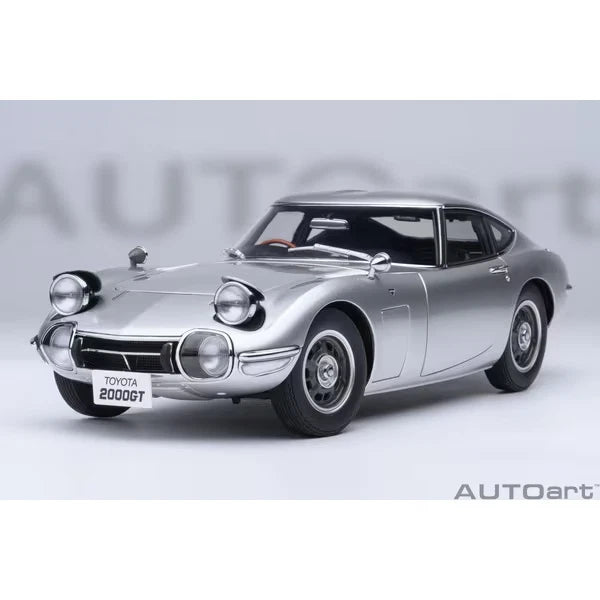 AUTOART-Toyota 2000GT (RHD) 1967 Silver