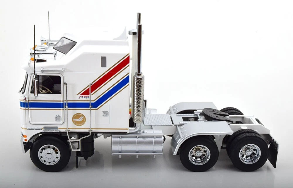 1976 Kenworth - K100 AERODYNE Tractor Truck White, 1:18 *Voir Note-*See Note