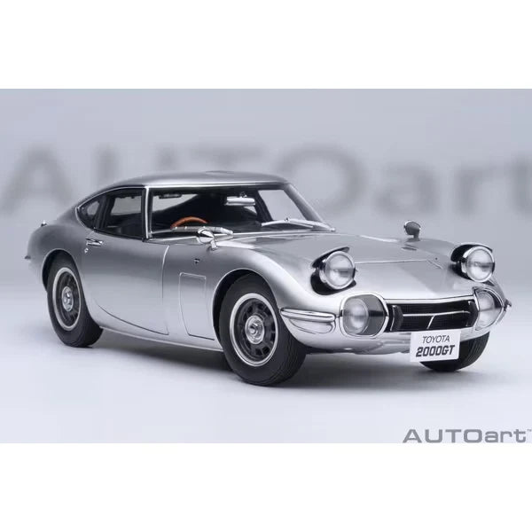 AUTOART-Toyota 2000GT (RHD) 1967 Silver
