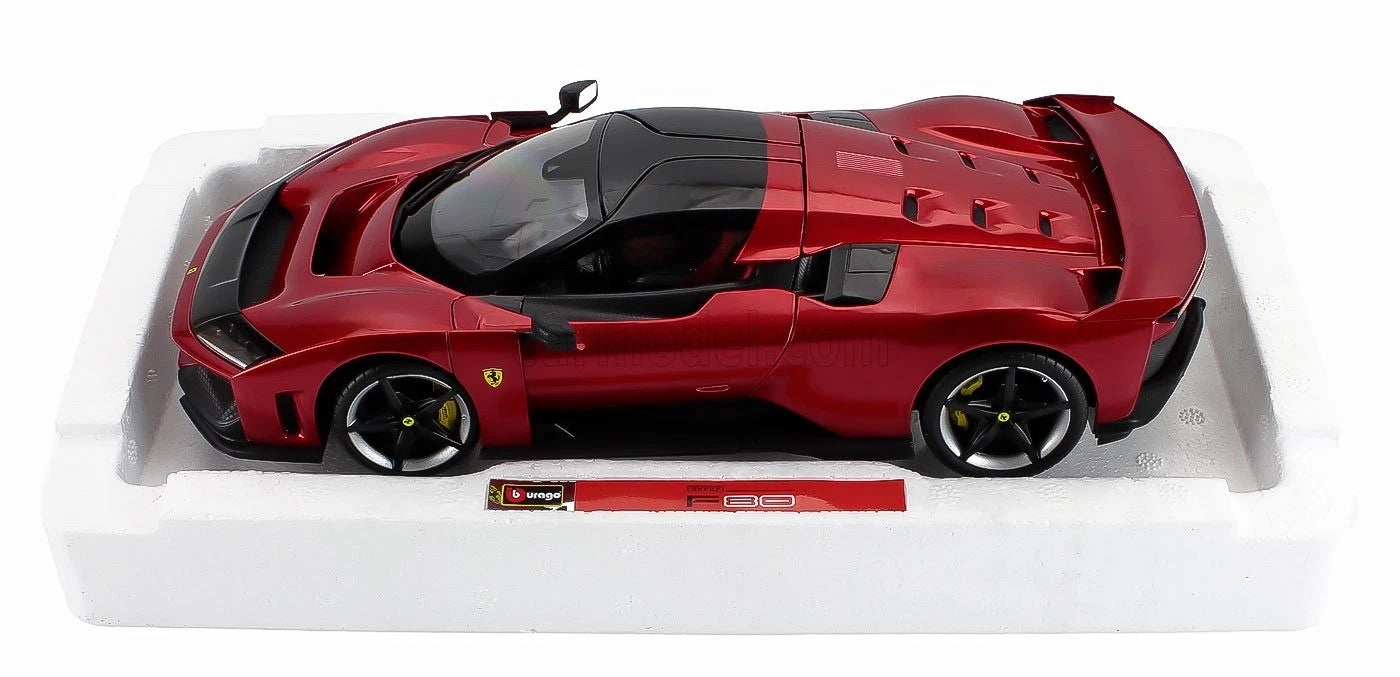 BURAGO 1/18-FERRARI - F80 2024 - BLACK WHEELS