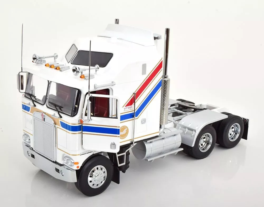 1976 Kenworth - K100 AERODYNE Tractor Truck White, 1:18 *Voir Note-*See Note