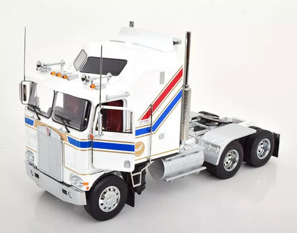 1976 Kenworth - K100 AERODYNE Tractor Truck White, 1:18 *Voir Note-*See Note