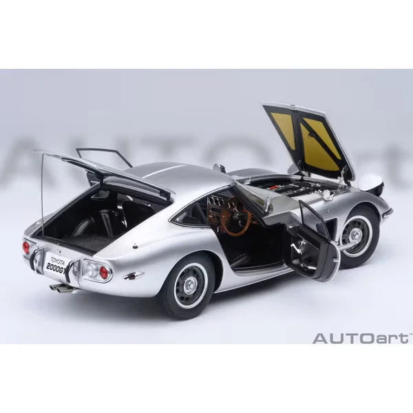 AUTOART-Toyota 2000GT (RHD) 1967 Silver
