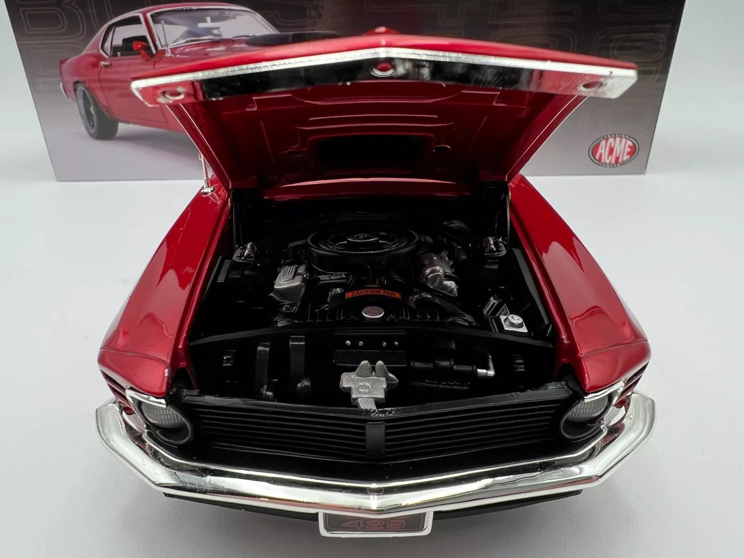 Ford Mustang BOSS 429 限定版 1/18スケール Auto World '69 Ford Mustang Movie (John Wick) 1:18 Scale