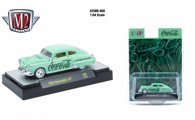 1950 Oldsmobile 88 – Coca-Cola (52500-A60-A) (M2 Machines Coca-Cola Release A60)
