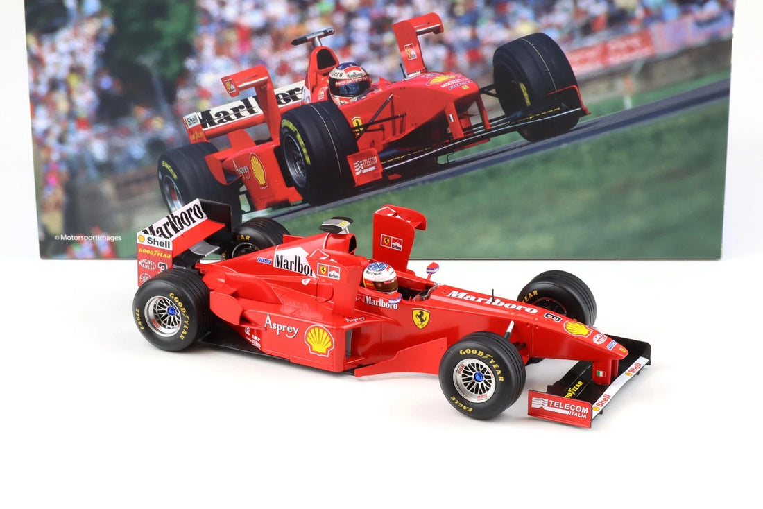 M. Schumacher Ferrari F300 Tower Wings Formula 1 1998 Imola GP