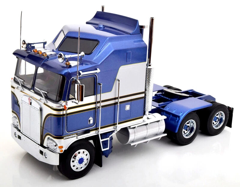 1976 Kenworth - K100 AERODYNE Tractor Truck, Blue, 1:18 *Voir Note-*See Note